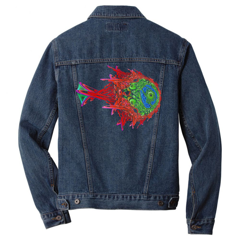 Fish T  Shirt Fishy T  Shirt Men Denim Jacket | Artistshot