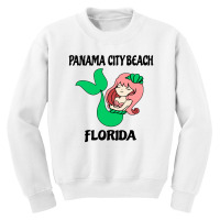 Panama City Beach Cute Mermaid Youth Sweatshirt | Artistshot