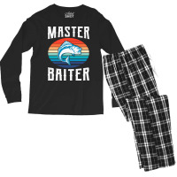 Fisherman T  Shirt Master Baiter T  Shirt Men's Long Sleeve Pajama Set | Artistshot