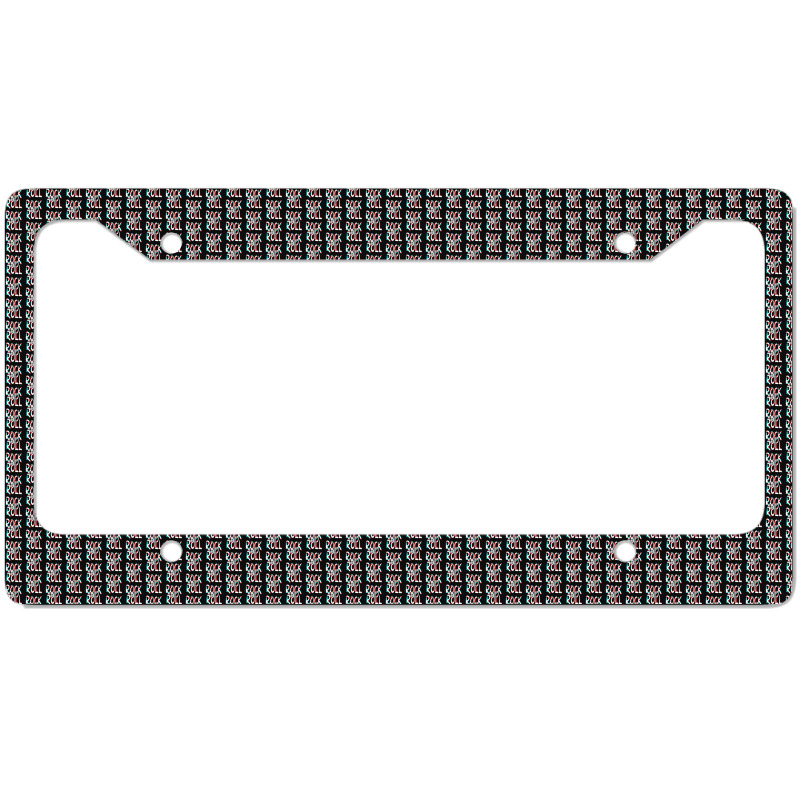 Rock And Roll License Plate Frame | Artistshot