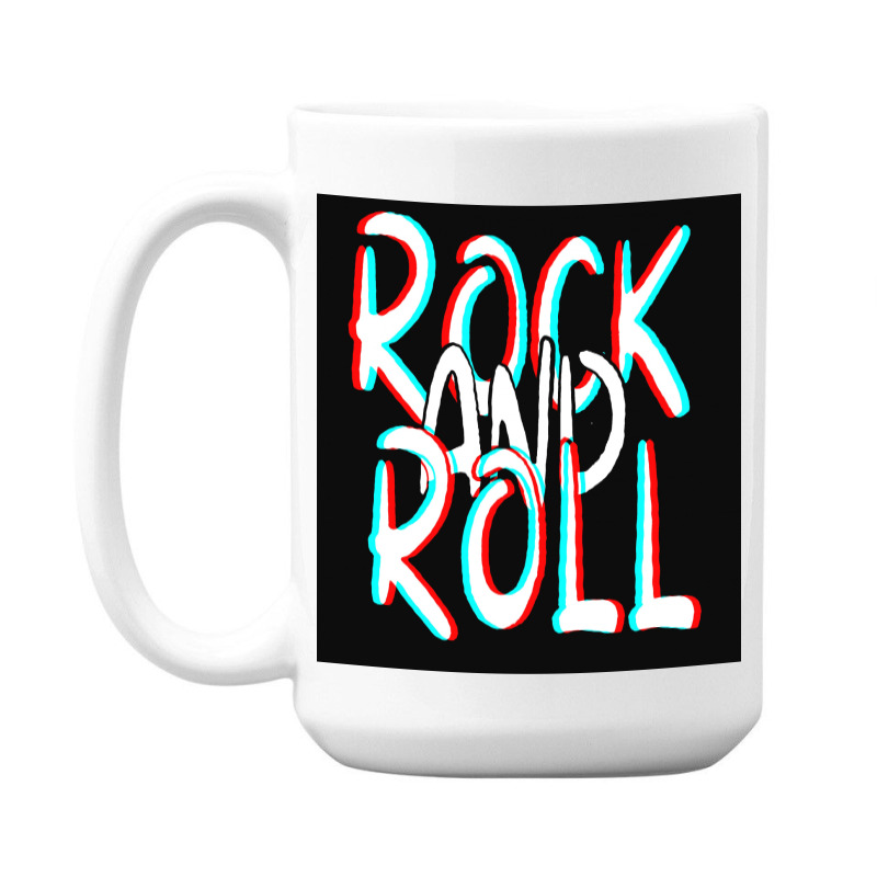 Rock And Roll 15 Oz Coffee Mug | Artistshot