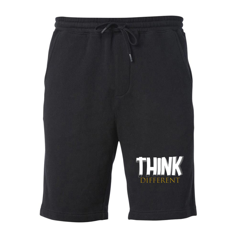 Think Different Fleece Short | Artistshot