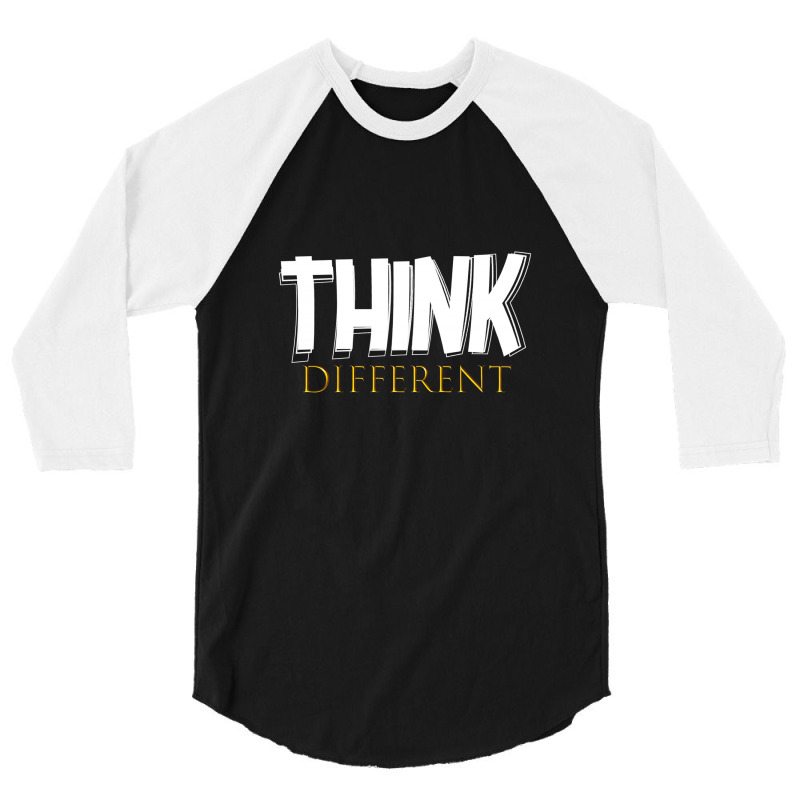 Think Different 3/4 Sleeve Shirt | Artistshot