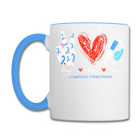 Peace Love Cure Diabetes Awareness T  Shirt Peace Love Cure Diabetes A Coffee Mug | Artistshot