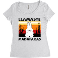 Llamaste Madafakas Women's Triblend Scoop T-shirt | Artistshot