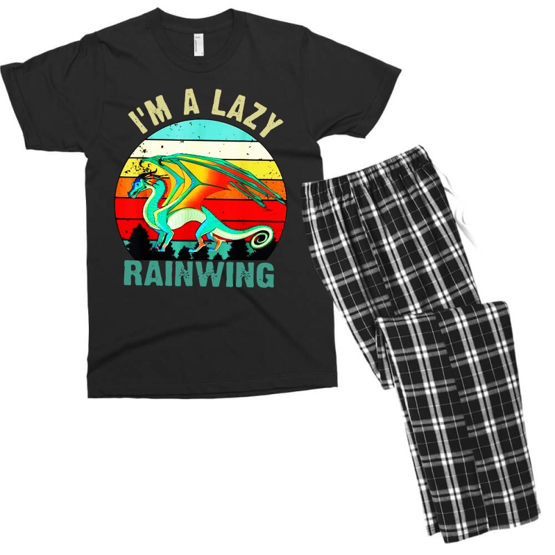 I'm A Lazy Rainwing Dragons Men's T-shirt Pajama Set | Artistshot