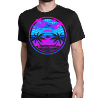 Rosario Islands T  Shirt Rosario Islands Beach Colombia, Palm Trees Su Classic T-shirt | Artistshot