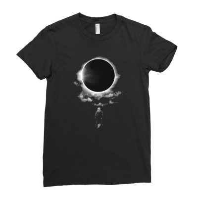Eclipse Ladies Fitted T-shirt Designed By Brandy