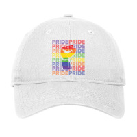 Rainbow Fist Pride Adjustable Cap | Artistshot