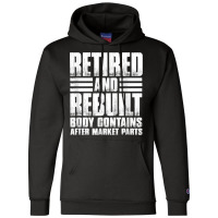 Bionic Aftermarket Parts Design   Knee And Hip Replacement T Shirt Champion Hoodie | Artistshot