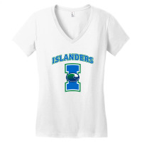 The Texas A&m Corpus Christi Islanders Women's V-neck T-shirt | Artistshot