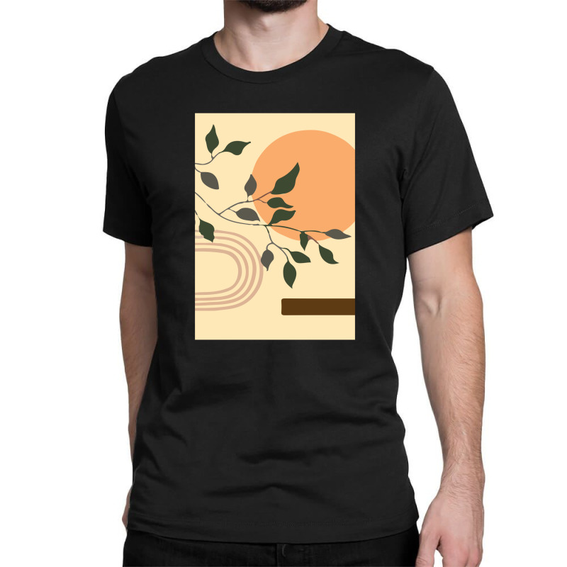 Minimal Nature Art Classic T-shirt by designsbymallika | Artistshot