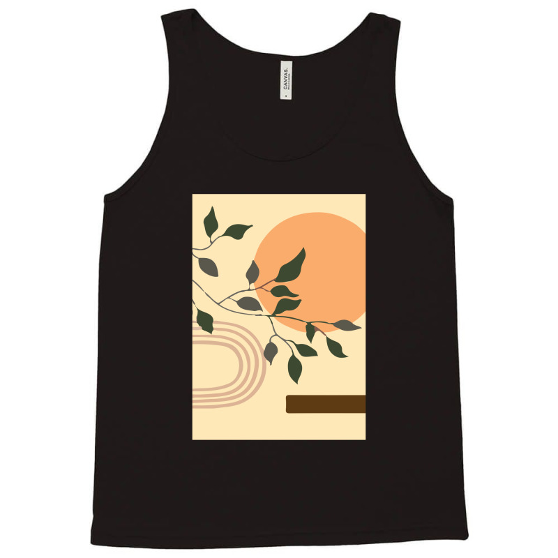 Minimal Nature Art Tank Top by designsbymallika | Artistshot