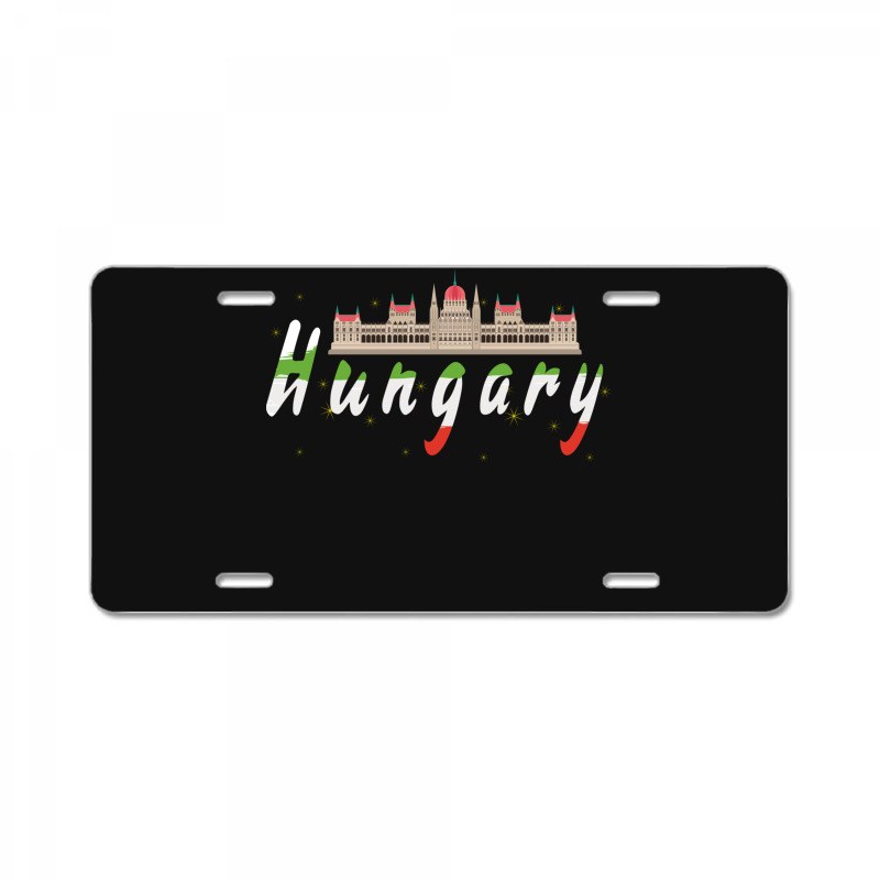 Budapest Hungary Aluminum Novelty Car License Plate 
