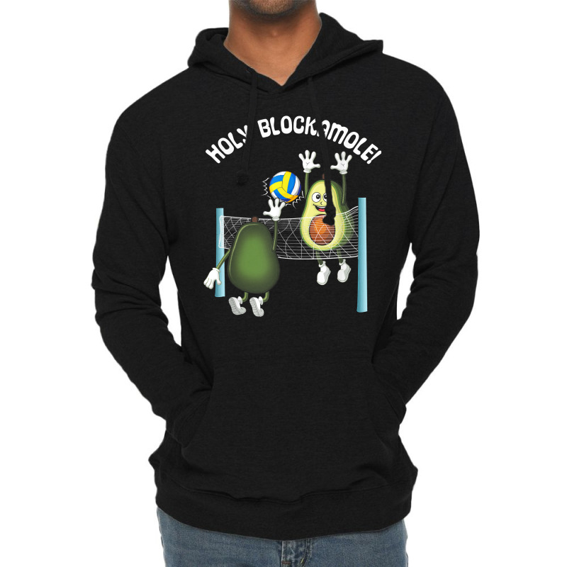 Holy Blockamole! Guacamole Player Blocker Volleyball T Shirt Lightweight Hoodie by tandonwelters | Artistshot