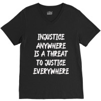 Mlk Quote  Martin Luther King Jr Day  Black History Month V-neck Tee | Artistshot