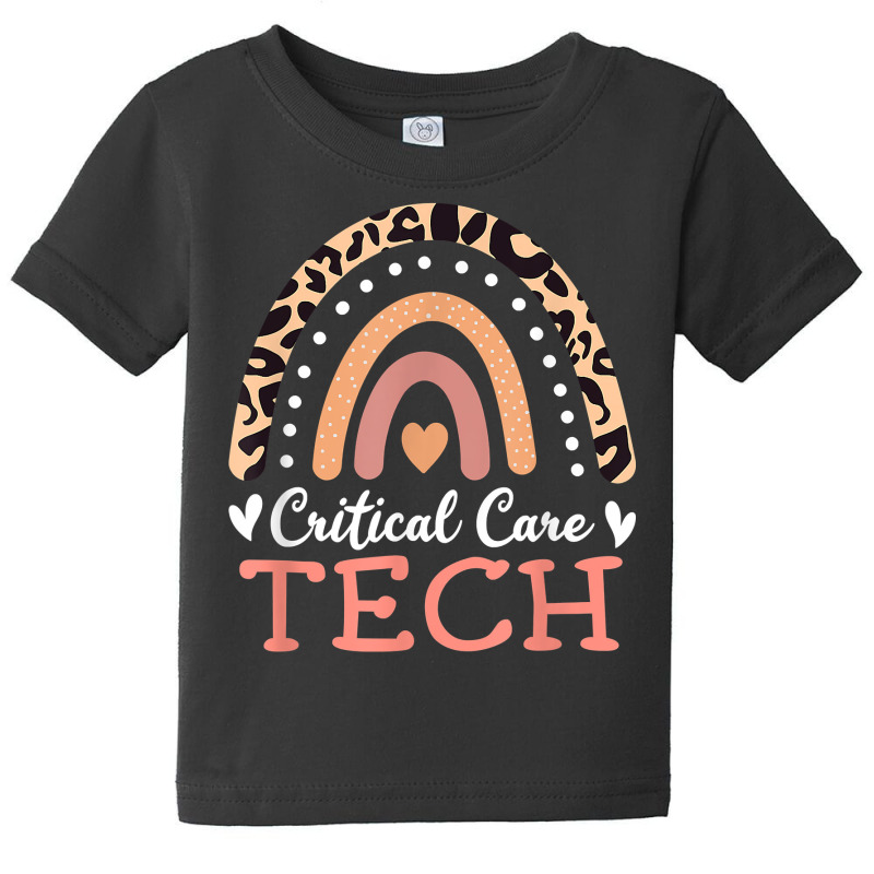 Critical Care Tech Rainbow Emt Emergency Medical Technician T Shirt Baby Tee | Artistshot