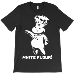 Custom Doughboy White Flour T-shirt By 