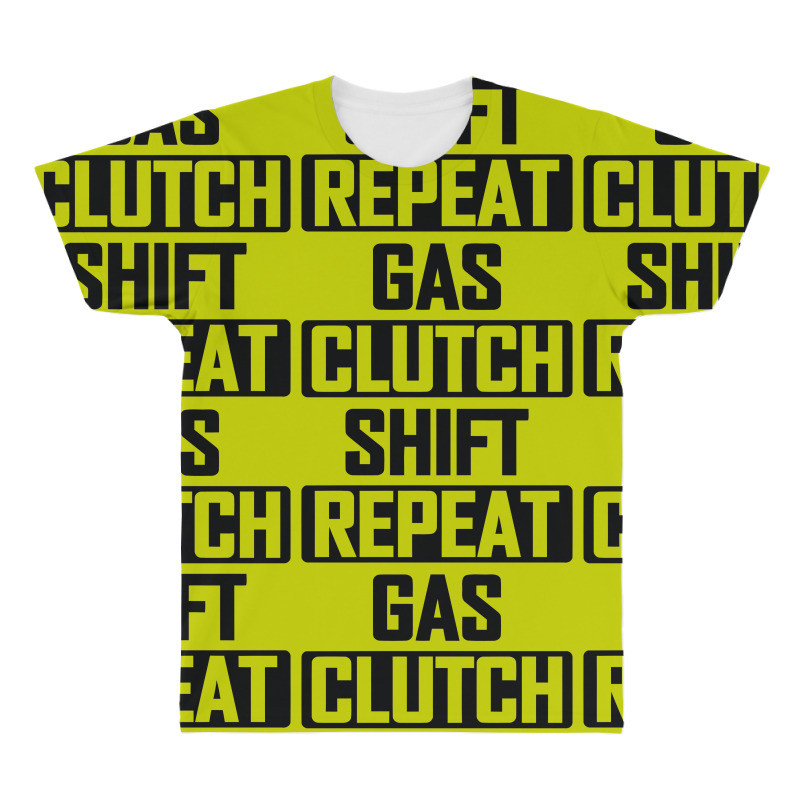 gas clutch shift repeat shirt