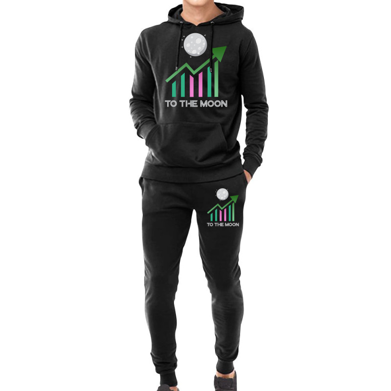 Stocks Market Trading Bulls To The Moon Hoodie & Jogger set by CUSER2397 | Artistshot