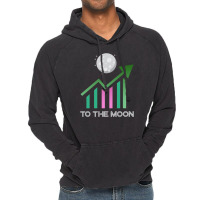 Stocks Market Trading Bulls To The Moon Vintage Hoodie | Artistshot