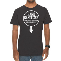 Mens Hand Sanitizer Adult Humor Funny Dirty Jokes Sarcastic T Shirt Vintage T-shirt | Artistshot