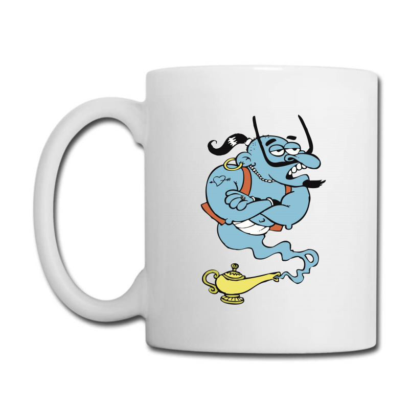 Alaaddin's Magic Lamp Blue Genie Coffee Mug | Artistshot