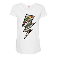 Lightning Bolt Maternity Scoop Neck T-shirt | Artistshot