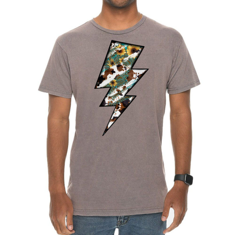 Lightning Bolt Vintage T-Shirt by JahusDesignShop | Artistshot