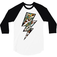 Lightning Bolt 3/4 Sleeve Shirt | Artistshot