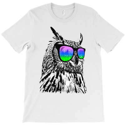 Cool Owl T-shirt Designed By Resi Saloso