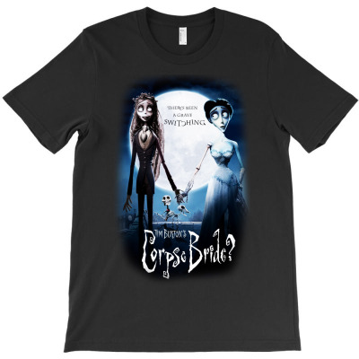 Corpse Bride Poster T-shirt Designed By Resi Saloso