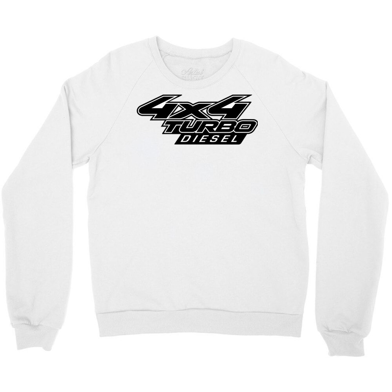 4x4 Turbo Diesel Crewneck Sweatshirt by fletcher | Artistshot