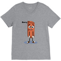 Hot Dog Barry V-neck Tee | Artistshot