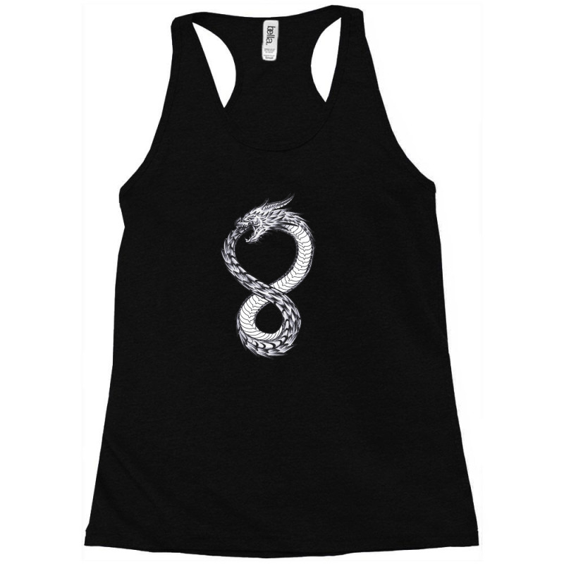 Dragon Infinity Symbol Racerback Tank by coşkun | Artistshot