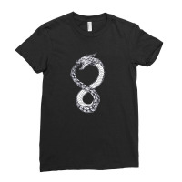 Dragon Infinity Symbol Ladies Fitted T-shirt | Artistshot