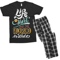 Life & World Men's T-shirt Pajama Set | Artistshot