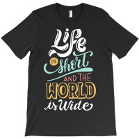 Life & World T-shirt | Artistshot