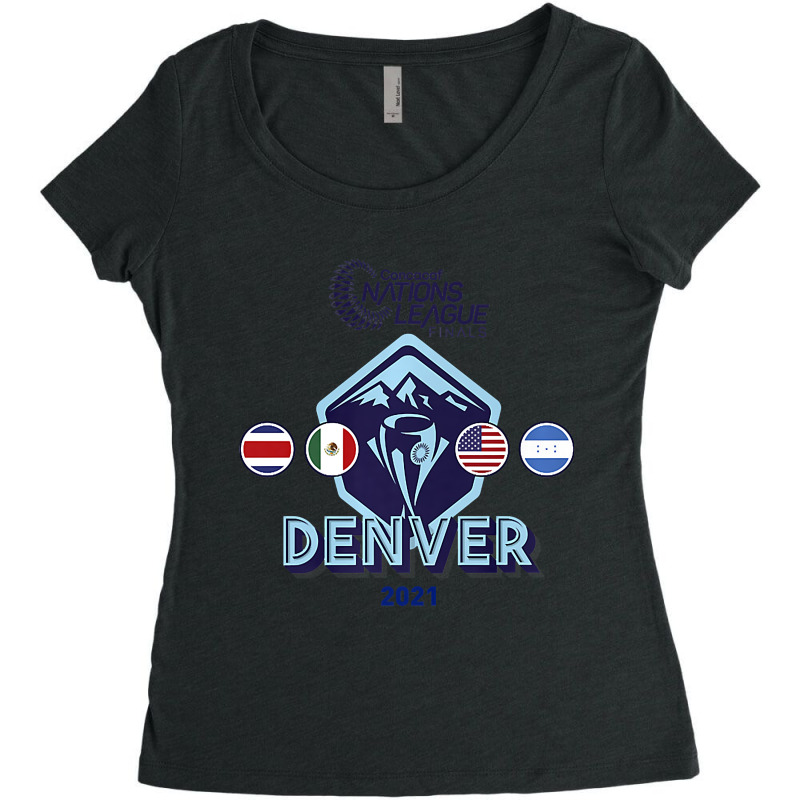 Nations League Champions Usa 2021 Premium T Shirt Women's Triblend Scoop T-shirt by new121 | Artistshot