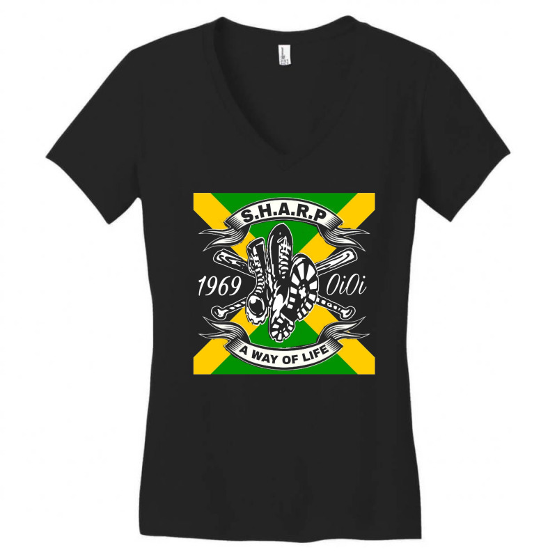 Skinhead A Way Of Life Women's V-Neck T-Shirt by st12sucks | Artistshot