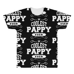 Coolest Pappy Ever All Over Men's T-shirt | Artistshot