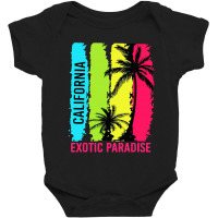 California Paradise Baby Bodysuit | Artistshot