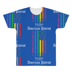 Free Since 1776 - American Patriot All Over Men's T-shirt | Artistshot