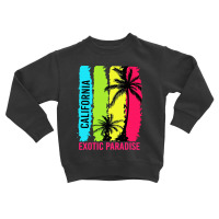 California Paradise Toddler Sweatshirt | Artistshot