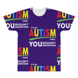 It's A Autism Thing All Over Men's T-shirt | Artistshot