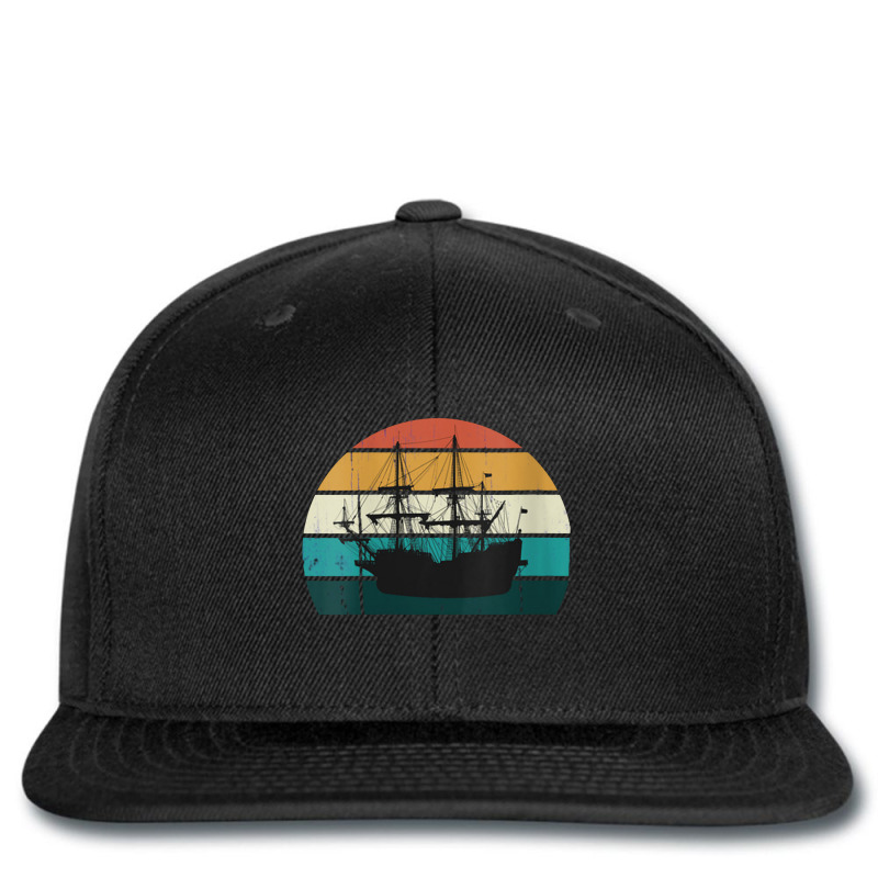 Cool Sunset Sailing Boat Printed Hat | Artistshot