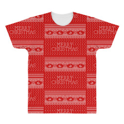 Merry Christmas All Over Men's T-shirt | Artistshot