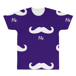 Mr with heart dot (Mr and Mrs set) All Over Men's T-shirt | Artistshot
