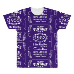 Premium Vintage Made In 1953 All Over Men's T-shirt | Artistshot