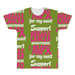 I Wear Pink For My Aunt All Over Men's T-shirt | Artistshot